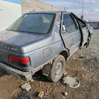 پژو ۴۰۵ تصادفی شاسی ها پلمپ دوگانه کارخانه