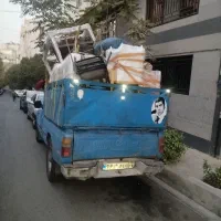 اتوبار باربری حمل اثاثیه نیسان وانت خاورکارگر غرب