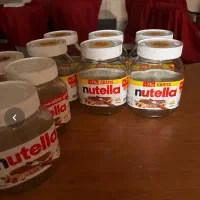 شیشه نوتلا خالی