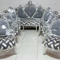 مبل سیلور سلطنتی جهیزیه مبلمان نقرای کادویی