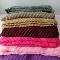 شال پلیسه حصیری