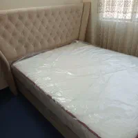 تخت تشک پاتختی دو‌کشوعه|تخت و سرویس خواب|بهارستان, |دیوار