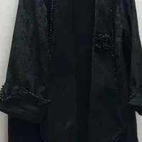 مانتو مشکی مجلسی