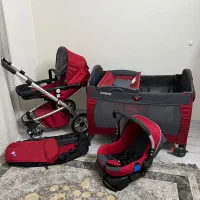 ست کالسکه،تخت پارک،کریر،سبد حمل نوزاد گود بیبی