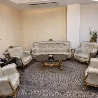 مبل استیل به همراه میز ناهار خوری ۸ نفره|مبلمان خانگی و میز عسلی|تهران, حسینآباد|دیوار