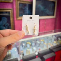 گوشواره ژوپینگ/استیل رنگ ثابت|بدلیجات|نیشابور, دارایی|دیوار