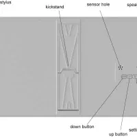 وایت برد دیجیتال ۹.۵ اینچی با ساعت و پایه|لوازم التحریر|تبریز, |دیوار
