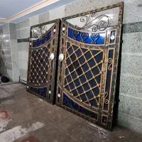 درب حیاط درب پارکینگ دست دوم