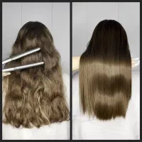 کراتین و ابریشم سازی فقط ۳ میلیون|خدمات آرایشگری و زیبایی|تهران, صد دستگاه|دیوار