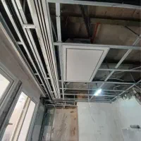 دریچه pvc بازدید فنکوئل بازدید تاسیسات فریم لس