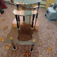 گل میز شیشه ای 4عدد|مبلمان خانگی و میز عسلی|مرودشت, قانون|دیوار