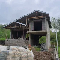 املش دوخواب ویلا نیمه ساخت ویو ابدی