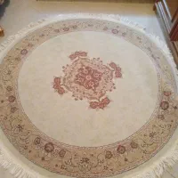 فرش ماشینی گرد|فرش|تهران, پاسداران|دیوار