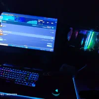 باندل مانیتور asus vg 248 موس و کیبورد گیمینگ
