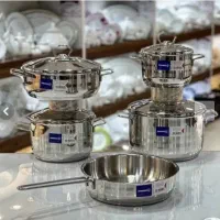 سرویس قابلمه استیل نقد و اقساط در فروشگاه جانا