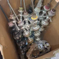 قلیان تنه استیل طرح عربی