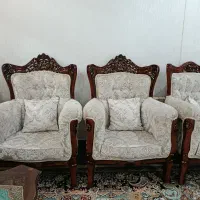 مبل سلطنتی 9نفره|مبلمان خانگی و میز عسلی|مریوان, |دیوار