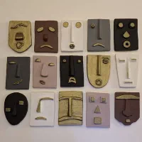 تابلو ماسک دیواری پایه ماشه 25 × 18