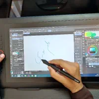 قلم نوری xp pen artist 15.6 pro|قطعات و لوازم جانبی رایانه|مشهد, عبادی|دیوار