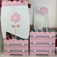 سرویس خواب کودک|تخت و سرویس خواب|باغستان, |دیوار