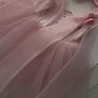 پیراهن  مجلسی کودک پرنسسی ۱۲ تا ۱۸ ماه