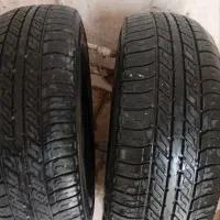 دو حلقه لاستیک 205.70R.15 در حد نو