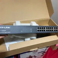 سوییچ 24 پورت گیگابیتی و رکمونت تی پی-لینکTlSG1024