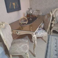 میز نهار خوری ۴نفره|میز و صندلی غذاخوری|اسلام‌شهر, مظفریه|دیوار