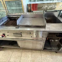 فر ترکیبی گریل زغالی،گریل روغنی،شعله و سرخ کن|کافیشاپ و رستوران|زنجان, |دیوار