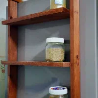 جای ادویه چوبی یخچالی