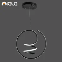 لوستر/مدرن ریموت دار دایره فنری کد L5022برند نیالا