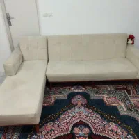 مبل L مشابه نو