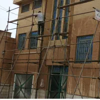 شستشوی نما،رنگ آمیزی،عایقهای بتنی،کفسابی|خدمات نظافت|یزد, |دیوار