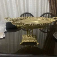 ظرف دکوری برنز (کلاسیک و قلم‌زنی شده)