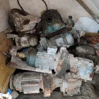 الکتروموتور گیربکس دور متغیر بهمراه حلزونی