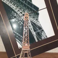 تابلو ایفل.  عروسک خرس|تابلو، نقاشی، عکس|شاهین‌شهر, شهرک پردیس|دیوار