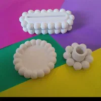 سنگ مصنوعی گیفت عروس و شمع|صنایع دستی و سایر لوازم تزئینی|صمصامی, |دیوار