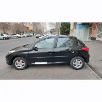 ۲۰۷ پانوراما ۱۴۰۲ مشکی آبنوس صفر خشک|خودرو سواری و وانت|تبریز, |دیوار