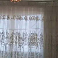 پرده دهمتر پلیسه شده نزدیک چهارمتر