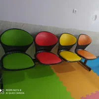صندلی انتظار متصل بهم چسبیده /۱ تا ۴ نفره /رنگبندی|صندلی و نیمکت|تهران, استاد معین|دیوار