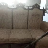 مبل نه نفر چوب راش هست|مبلمان خانگی و میز عسلی|تهران, هاشم‌آباد|دیوار
