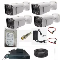 پک دوربین مداربسته ۴ کانال