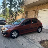 پژو ۲۰۶ تیپ ۲ مدل ۱۳۸۷ فرانسوی سالم