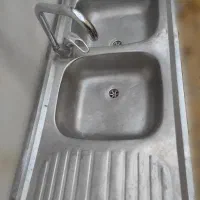 کابینت فلزی ظرفشویی همراه سینک|مصالح و تجهیزات ساختمان|ملایر, |دیوار