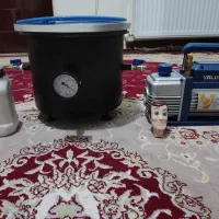 وکیوم حباب گیر سیلیکون و رزین