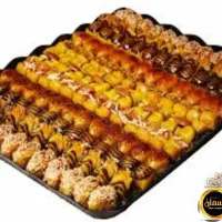 انواع شیرینی باقلوایی و آلمانی و نخودی