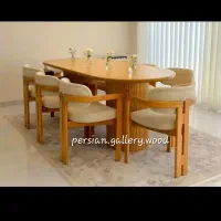 میز نهارخوری بامبو اقساط بدون بهره کد 077|میز و صندلی غذاخوری|زنجان, |دیوار