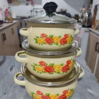 قابلمه ۶تیکه لعابی