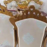 فرش مبل میز غذاخورساعت اینه وشمعدان برنجی وبوفه|فرش|خان ببین, |دیوار