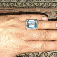 انگشتر توپاز اصل|جواهرات|اردبیل, |دیوار